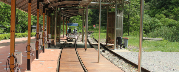 문경우로실마을2-철로자전거