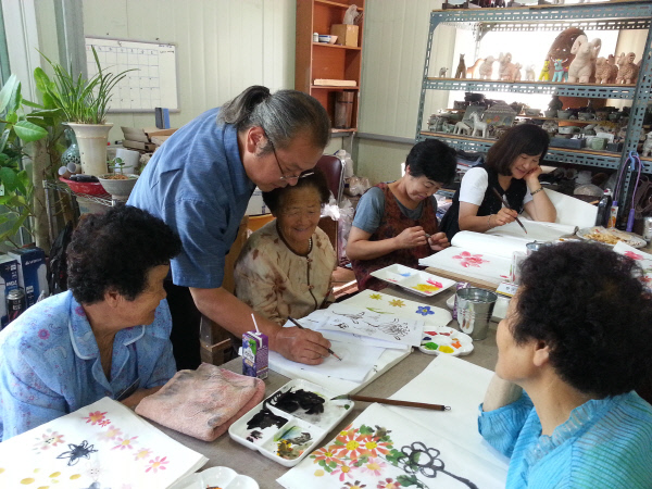 칠곡옻밭마을-교실