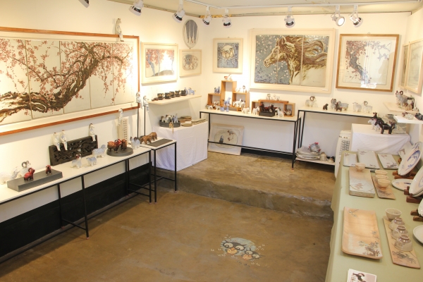 옻밭마을 문화공간 동락외양간갤러리