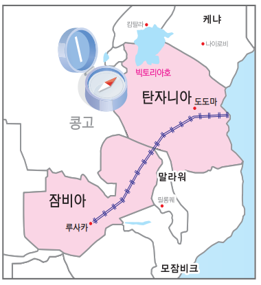 타자라 철도 구간