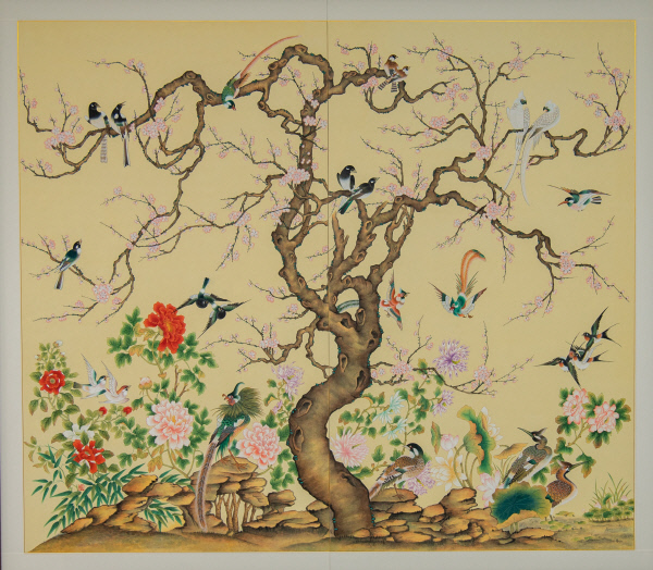 [박승온의 민화이야기] 가족을 지켜야 되는 그림 ‘화조도’...화조도 걸어둔다고 가정이 화목해질까