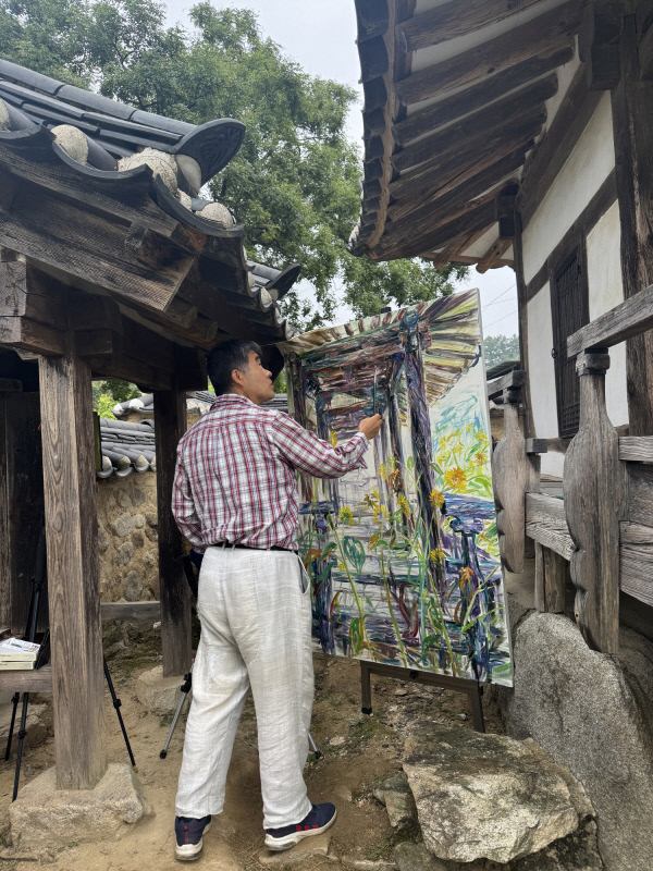 김창한작가작업활동모습(2)