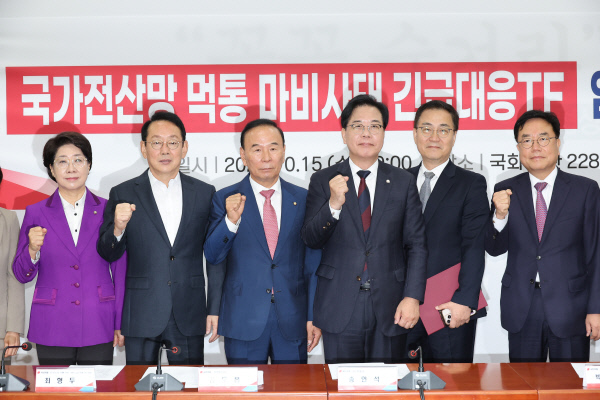 "국가<b>전산</b>망 <b>마비</b> 긴급 <b>대응</b>"…국힘, TF 가동