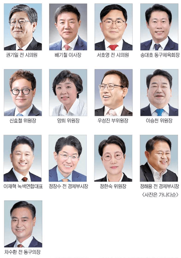 [6.3 지방선거 누가 뛰나-대구 동구청장] 현 구청장 리스크에 13명 난립... - 뉴스 썸네일 이미지