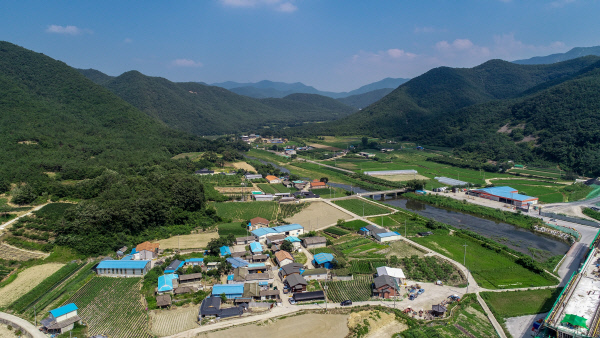 마을이야기-군위인각마을-전경