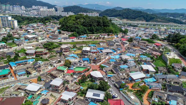 김천자산골전경