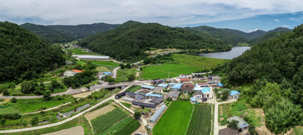 구미 오로 정승마을 전경