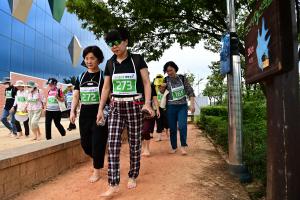 [맨발로 찾은 행복] (3) 대구경북 맨발걷기 명소 유원지·공원 녹음 속 거닐며 ‘맨발의 청춘’ 느껴