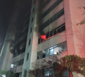 대구 아파트 화재…5명 다치고 130명 대피